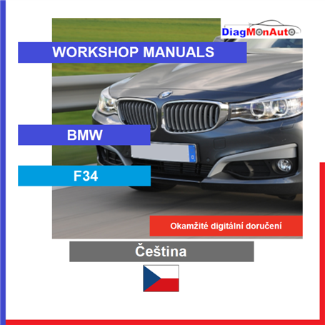 Werkstatthandbücher BMW F34 Čeština