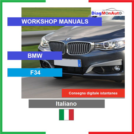 Werkstatthandbücher BMW F34 Italiano