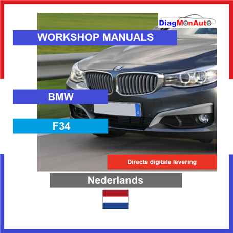 Werkstatthandbücher BMW F34 Nederlands