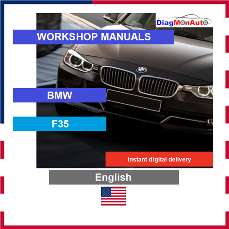 Werkstatthandbücher BMW F35 English