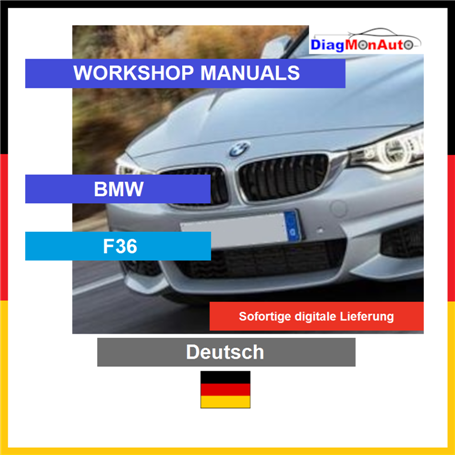 정비 매뉴얼 BMW F36 Deutsch