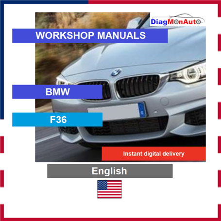정비 매뉴얼 BMW F36 English