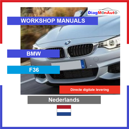 정비 매뉴얼 BMW F36 Nederlands