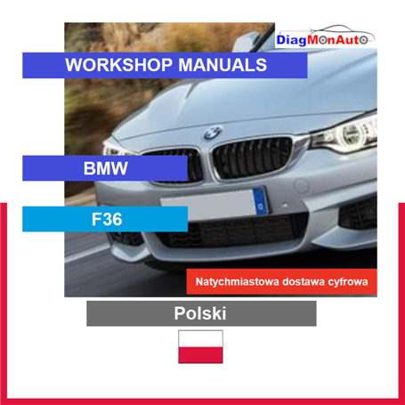 정비 매뉴얼 BMW F36 Polski