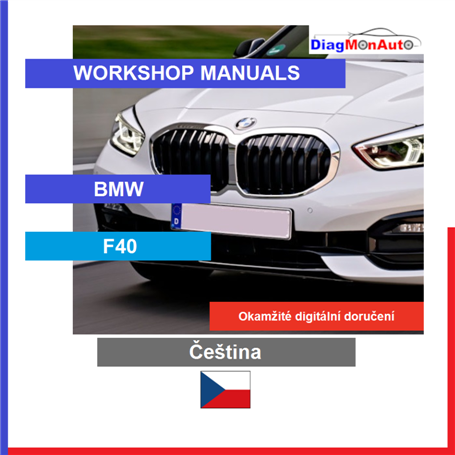 정비 매뉴얼 BMW F40 Čeština