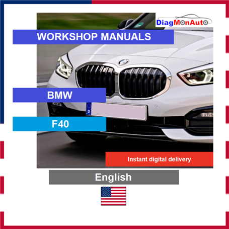 정비 매뉴얼 BMW F40 English