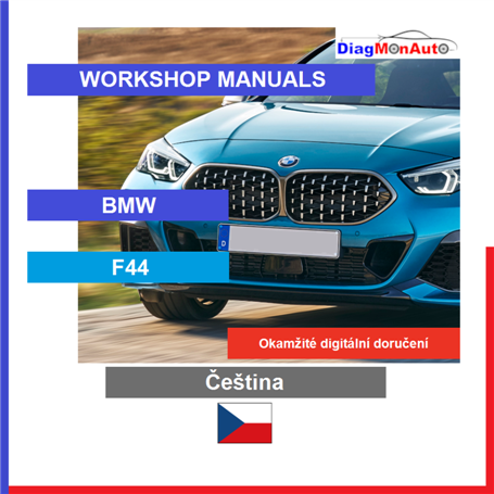 Werkstatthandbücher BMW F44 Čeština