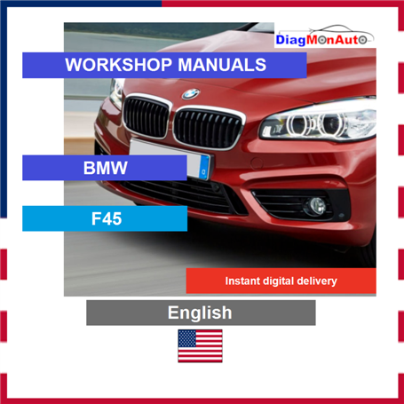 Werkstatthandbücher BMW F45 English