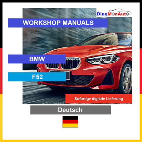 Verkstadshandböcker BMW F52 Deutsch