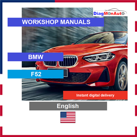Verkstadshandböcker BMW F52 English