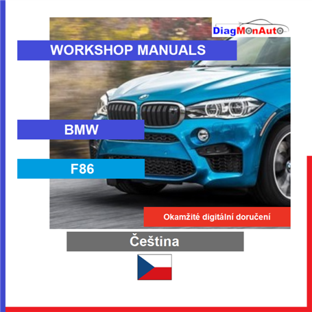 Workshop manuals BMW F86 Čeština