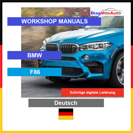 Workshop manuals BMW F86 Deutsch