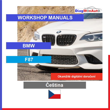 Werkstatthandbücher BMW F87 Čeština