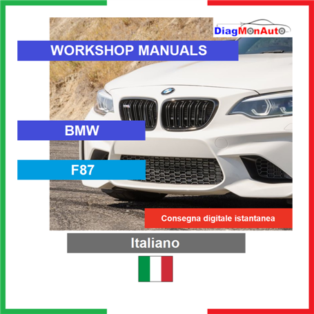 Werkstatthandbücher BMW F87 Italiano