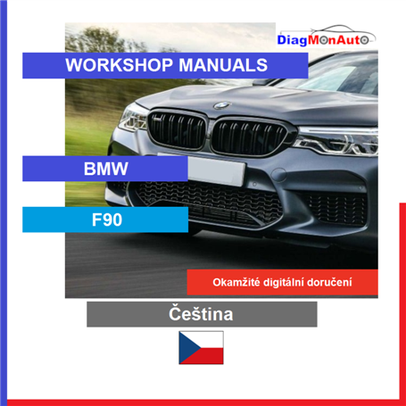 Werkstatthandbücher BMW F90 Čeština