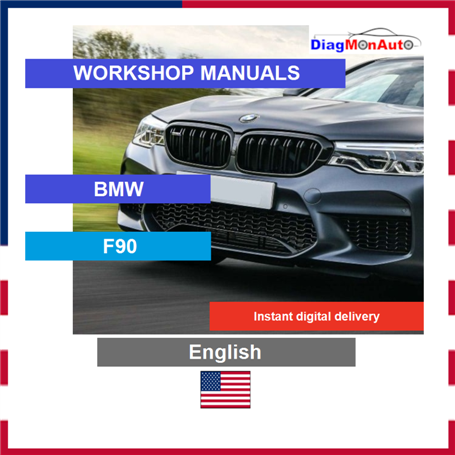 Werkstatthandbücher BMW F90 English