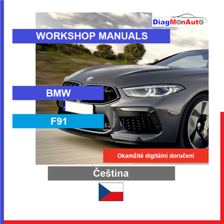 Werkstatthandbücher BMW F91 Čeština