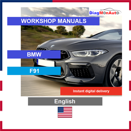 Werkstatthandbücher BMW F91 English
