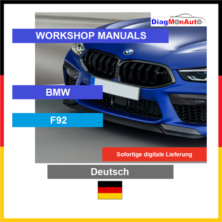 Manuels d'atelier BMW F92 Deutsch
