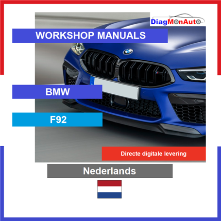 Manuels d'atelier BMW F92 Nederlands