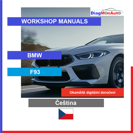 정비 매뉴얼 BMW F93 Čeština