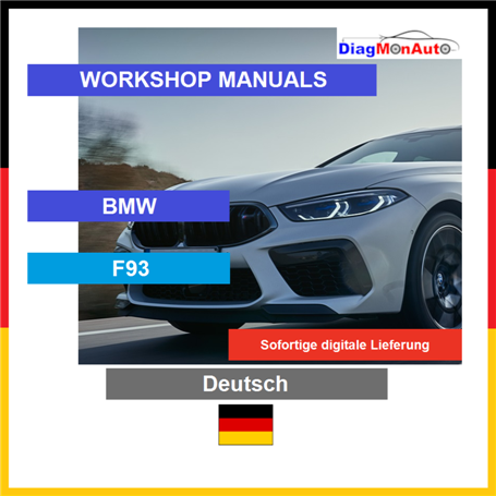 정비 매뉴얼 BMW F93 Deutsch