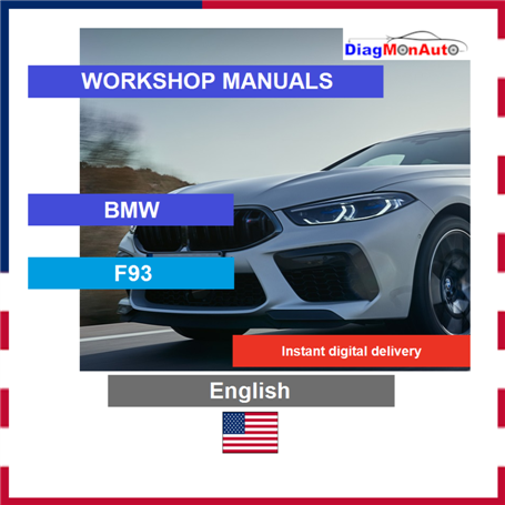 정비 매뉴얼 BMW F93 English