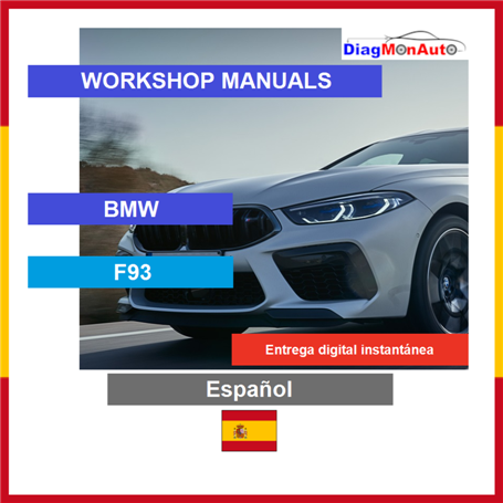 정비 매뉴얼 BMW F93 Español