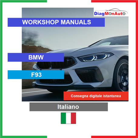 정비 매뉴얼 BMW F93 Italiano