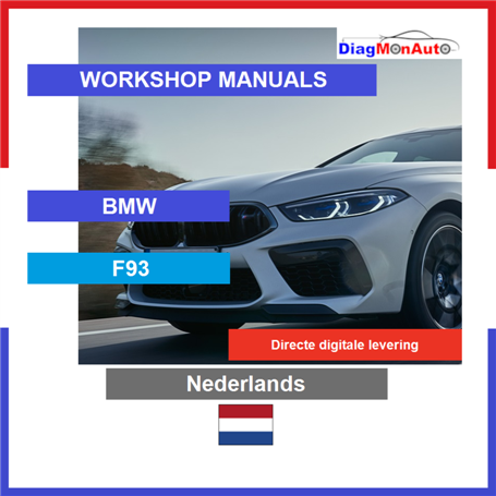 정비 매뉴얼 BMW F93 Nederlands
