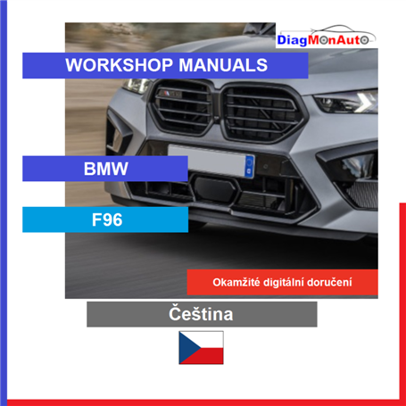 Werkstatthandbücher BMW F96 Čeština
