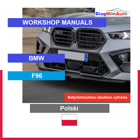 Werkstatthandbücher BMW F96 Polski