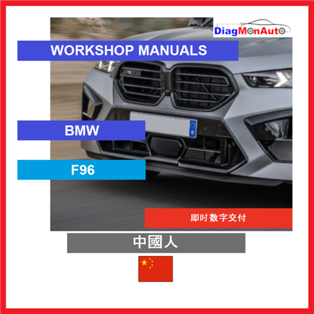 Werkstatthandbücher BMW F96 中國人