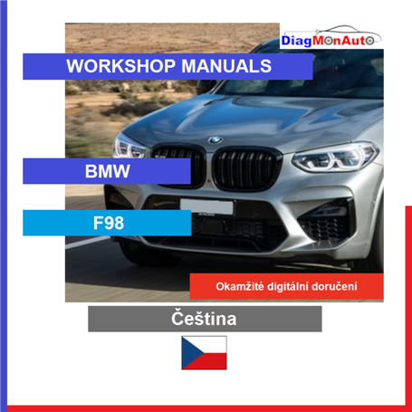 Verkstadshandböcker BMW F98 Čeština