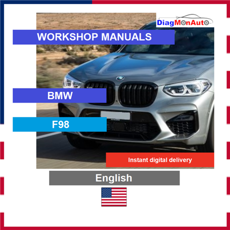 Verkstadshandböcker BMW F98 English
