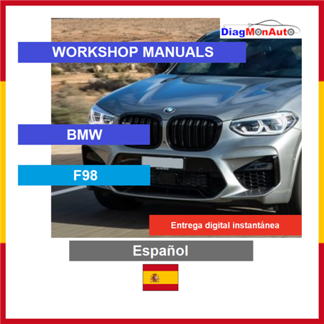 Verkstadshandböcker BMW F98 Español
