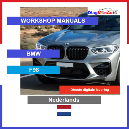Verkstadshandböcker BMW F98 Nederlands