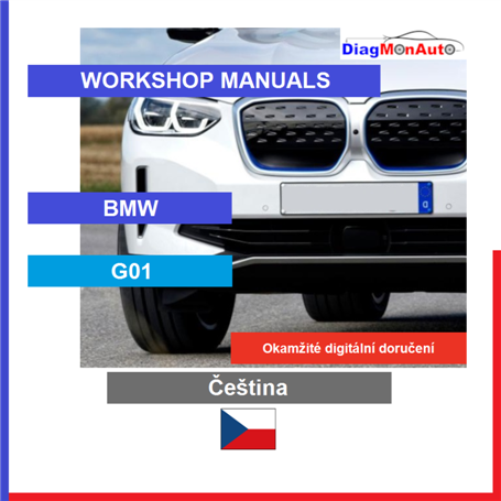 Werkstatthandbücher BMW G01 Čeština