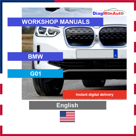 Werkstatthandbücher BMW G01 English