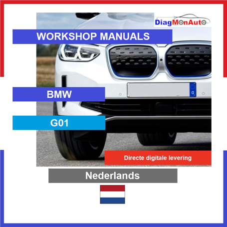 Werkstatthandbücher BMW G01 Nederlands