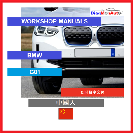 Werkstatthandbücher BMW G01 中國人
