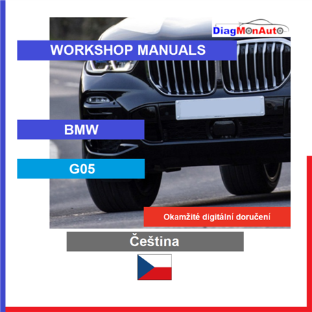 Verkstadshandböcker BMW G05 Čeština