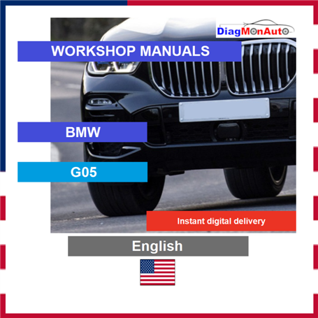 Verkstadshandböcker BMW G05 English