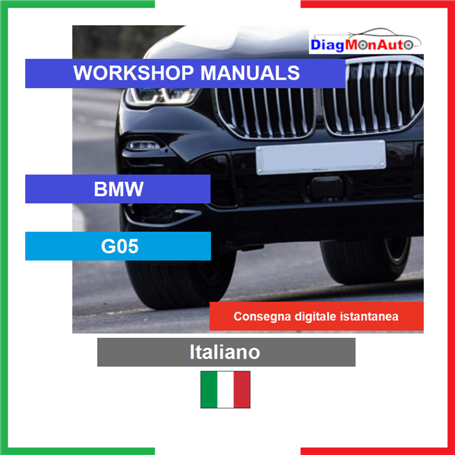 Verkstadshandböcker BMW G05 Italiano