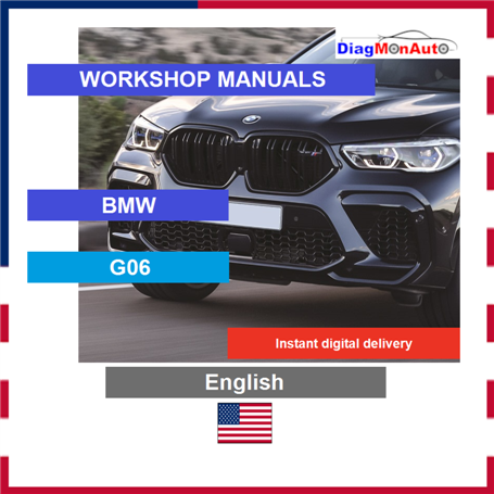 정비 매뉴얼 BMW G06 English