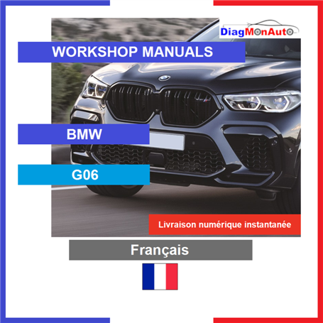정비 매뉴얼 BMW G06 Français