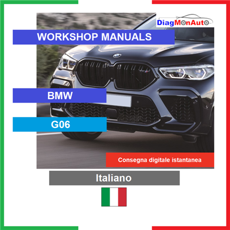 정비 매뉴얼 BMW G06 Italiano