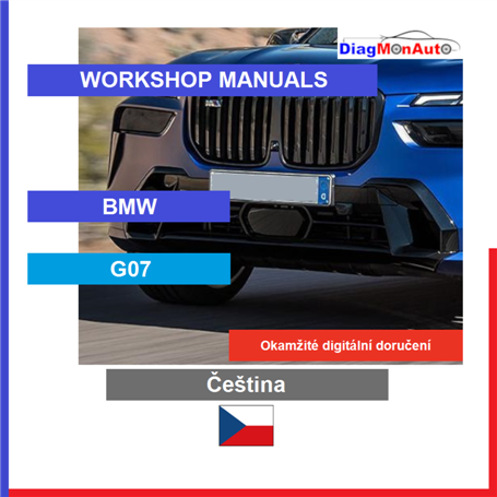 Workshop manuals BMW G07 Čeština