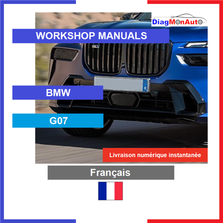 Workshop manuals BMW G07 Français