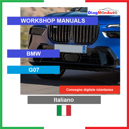 Workshop manuals BMW G07 Italiano
